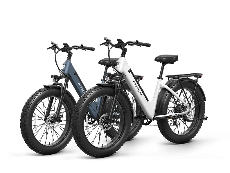 Puckipuppy Samoyed fat-tire electric bicycle