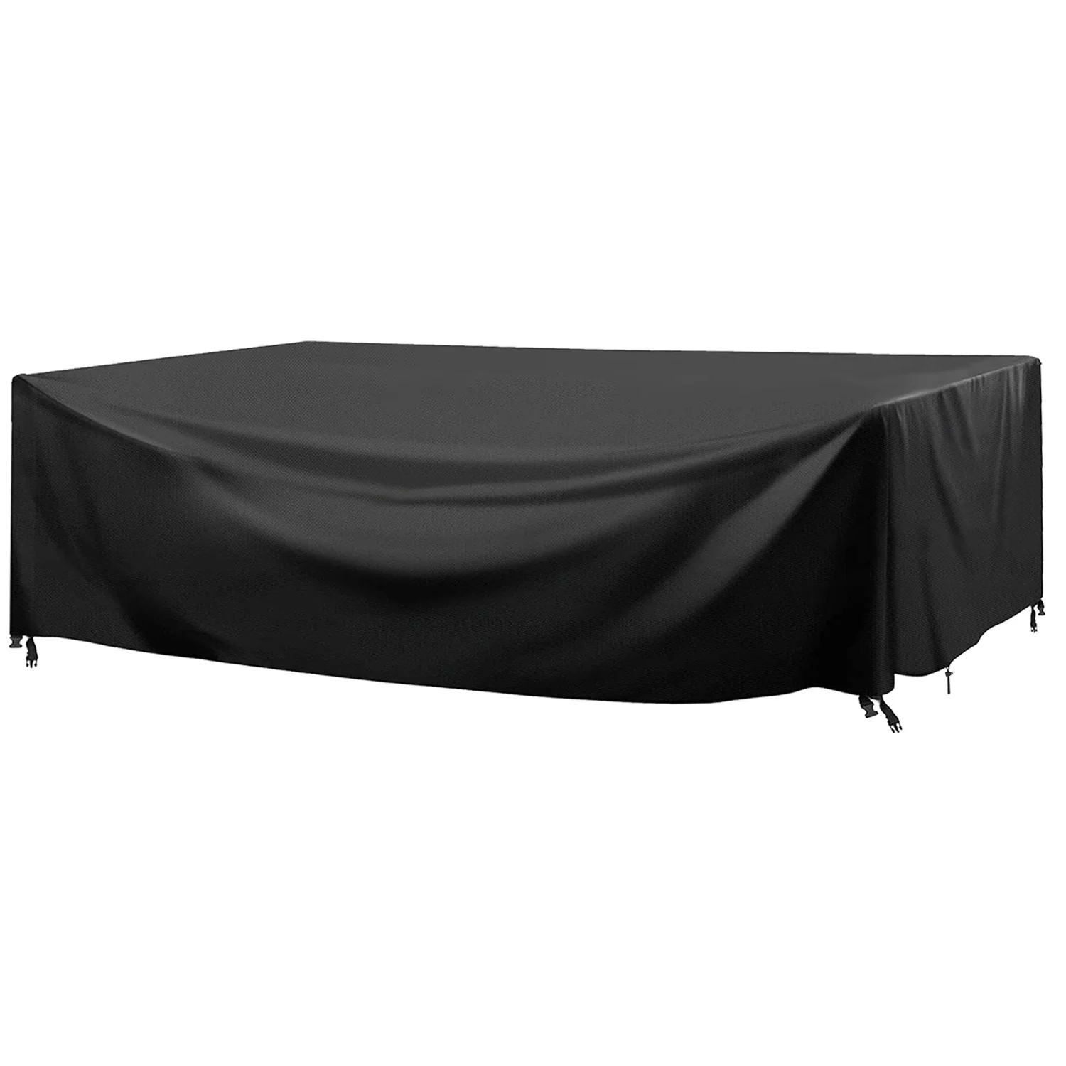 Waterproof cover over outdoor patio furniture
