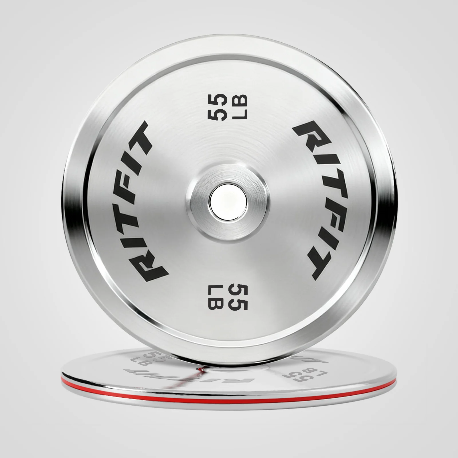 RITFIT silver steel strip Olympic weight plate