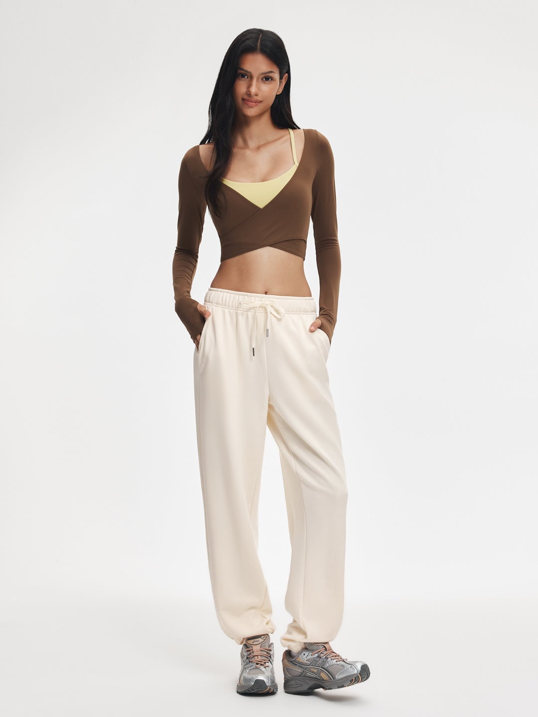 ShopAthluna Everyday Soft Drawstring Jogger Sweatpants