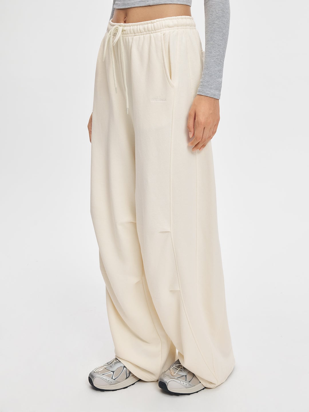 ShopAthluna Affiliate Everyday Soft Fleece Straight Pants in a product photograph