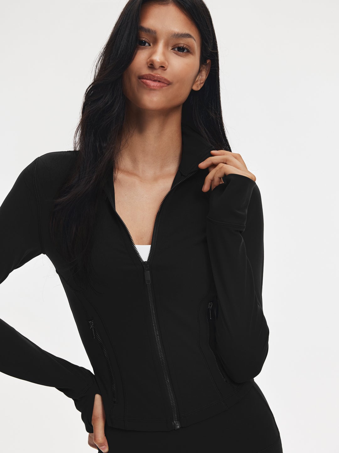 ShopAthluna Affiliate LunaAiry Full Zip Cropped Jacket