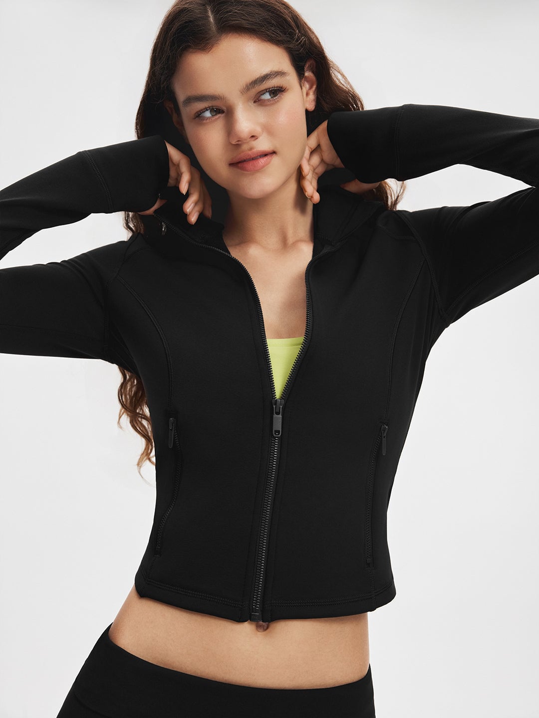 ShopAthluna Affiliate LunaAiry Fleece Full Zip Jacket
