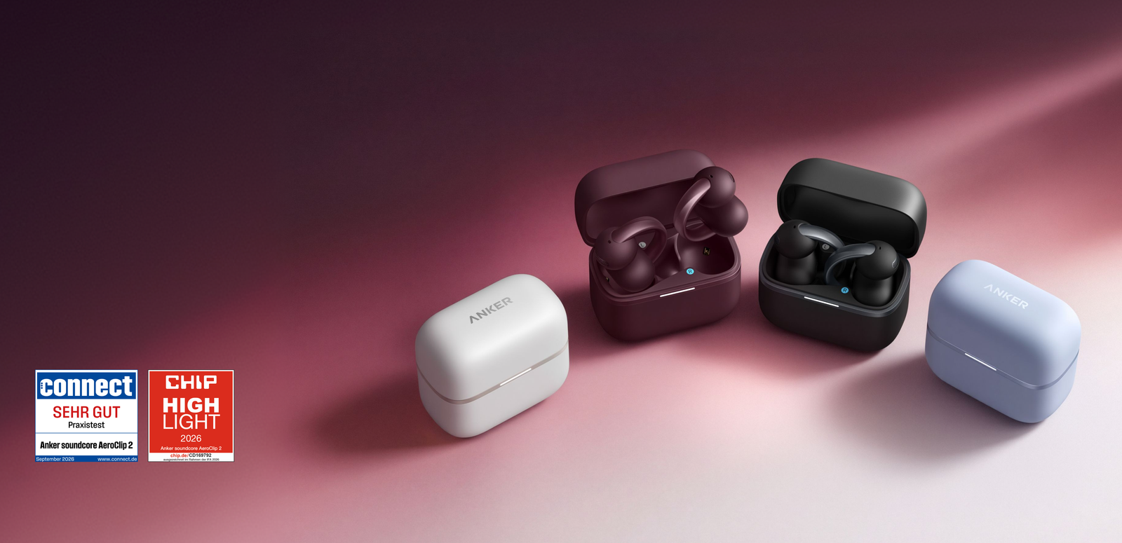 soundcore AeroClip 2 Clip-On-Ohrhörer