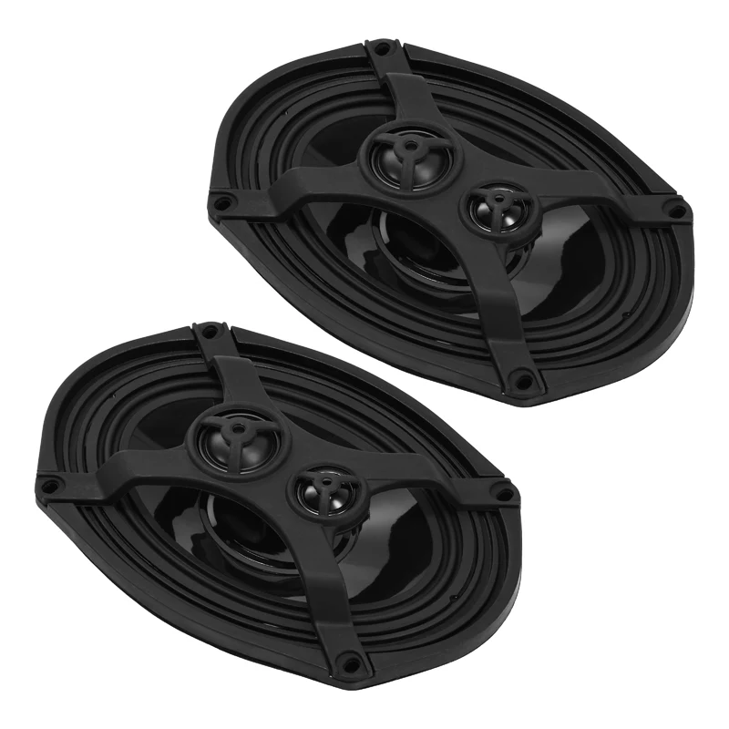 Pair of 6 by 9 inch speakers for motorcycle saddlebags