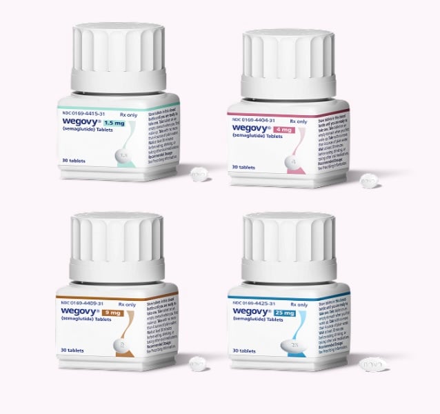 Wegovy oral treatment product pack